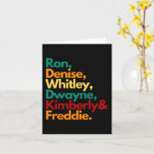 Carte Hbcu Black College Gradués Whitley Retro Pour Wom (Fleur jaune)