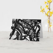 Carte HC de support de bicyclette (Fleur jaune)