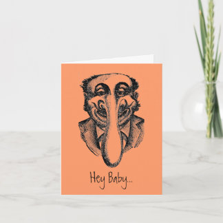 Carte Hé bébé… Disque