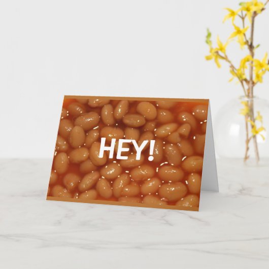 Carte Hé ! Comment Ya Bean ? (Fleur jaune)