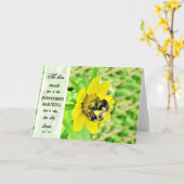 Carte He has Made Everything Beautiful - Ecc 3:11 Blank (Fleur jaune)