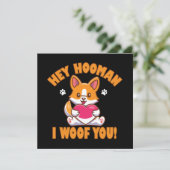 Carte Hé humain je t'aime (Debout devant)