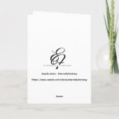 Carte He is Risen just as He said Matt 28:5 - Easter (Dos)