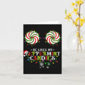 Carte He Likes My Peppermint Candies I Like His Candy Ca (Fleur jaune)