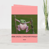 CARTE "HÉ MAMAN " (Dos)