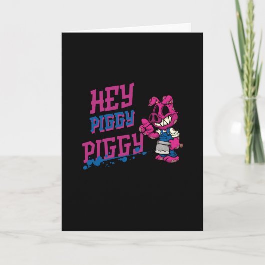 Carte Hé Piggy Piggy ! ! (Devant)