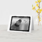 Carte Hé, Tu Me Manques ! (Fleur jaune)