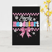 Carte Head Start Teacher Byck To School Early Learning M (Fleur jaune)