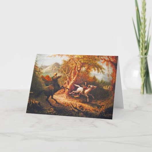 Carte Headless Horseman Pursuing Ichabod Crane (Devant)