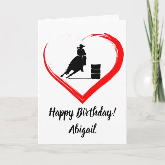 Carte Heart Birthday (Devant)