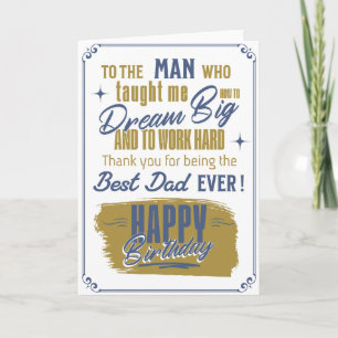 Carte Heart Birthday Papa
