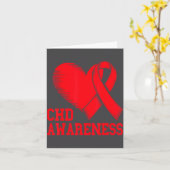 Carte Heart Disease Awareness  (Fleur jaune)