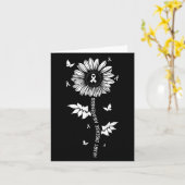 Carte Heart Disease Awareness Month (Fleur jaune)