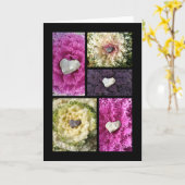 Carte Heart Kale (Fleur jaune)