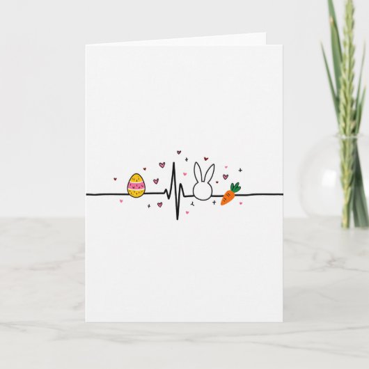 Carte Heart Pattern Celebration Card (Devant)