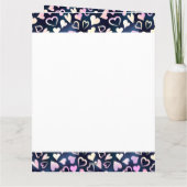 Carte Heart Photo Collage 36 Pic Hearts Tout âge Anniver (Dos)