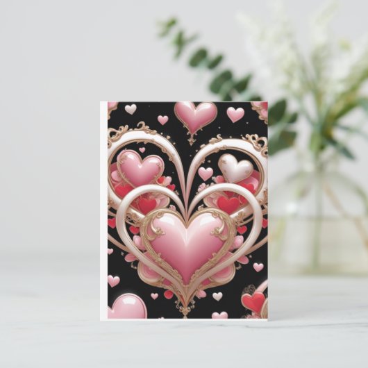 Carte Heart Post (Debout devant)