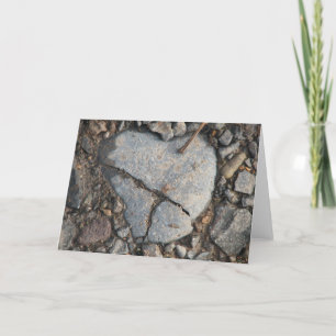 Carte Heart Rock