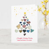 Carte Heart Rocks Heart Holiday Wings Salutation (Fleur jaune)