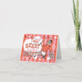 Carte Heart Tamer Retro Valentine (Devant)