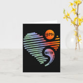 Carte Heart You Don't Let Story End Suicide Prevention (Fleur jaune)