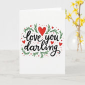 Carte Heartfelt Botanical Love Card (Fleur jaune)