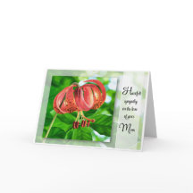 Heartfelt Sympathy on the Loss of Your Mom - Card