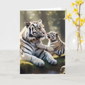 Carte Heartfelt Tiger Moments – Greeting Card (Fleur jaune)
