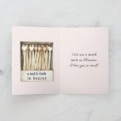 Carte Hearts Match Made in Heaven Love (Intérieur)