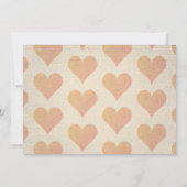 Carte Hearts Pre-K Graduate Simple Photo Textile Texture (Dos)