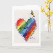 Carte Heartwishes with Yellow Butterfly (Fleur jaune)