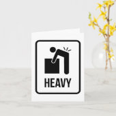 Carte Heavy (Fleur jaune)