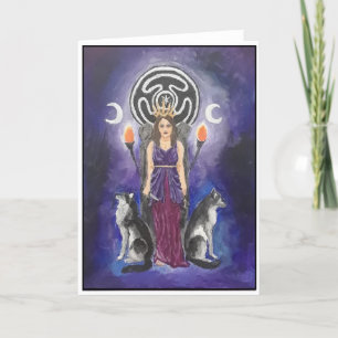 Carte Hecate Blank Grey Card