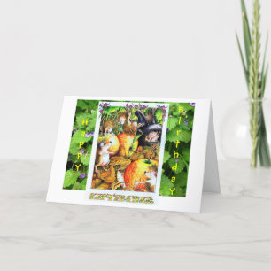 Carte Hedgehog Birthday