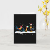 Carte Hei Hei Chicken Christmas - Uni (Fleur jaune)