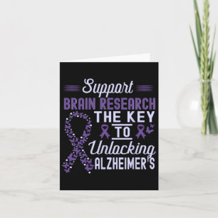 Carte Heimerheimer Blessure cérébrale Design Purple Heim