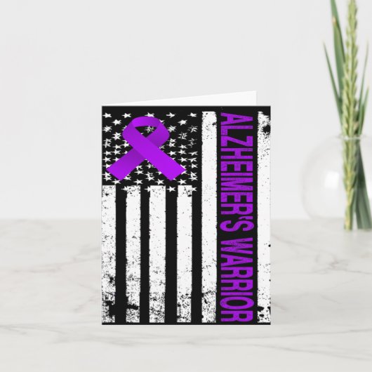 Carte Heimerheimer Guerrier Sensibilisation - Drapeau Us (Devant)