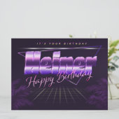 Carte Heiner Prénom Date de naissance (Debout devant)