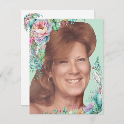 Carte Helen Face avec verse (Devant / Derrière)