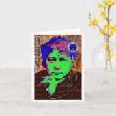 Carte Helena Blavatsky Theosophy Occult Esoteric New Age (Fleur jaune)