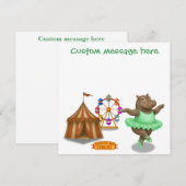 Carte Helene circus performer (Devant / Derrière)