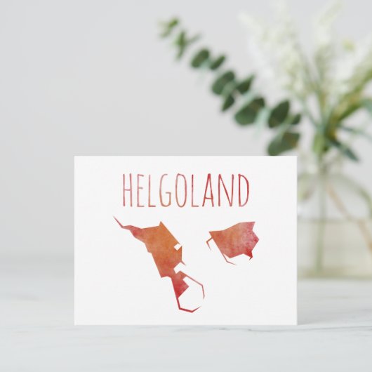 Carte Helgoland (Debout devant)