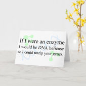 Carte "Hélicase " (Fleur jaune)