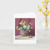 Carte Hellebores [CDC101] (Fleur jaune)