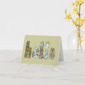 Carte Hello (Fleur jaune)