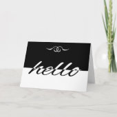 Carte Hello (Devant)