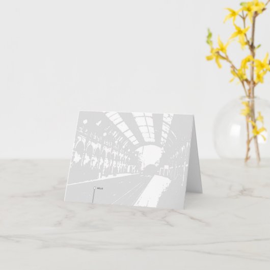 Carte Hello (Fleur jaune)