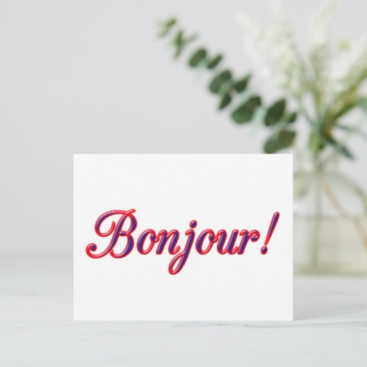 Carte Hello (Debout devant)