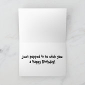 Carte Hello koi Birthday (Intérieur)