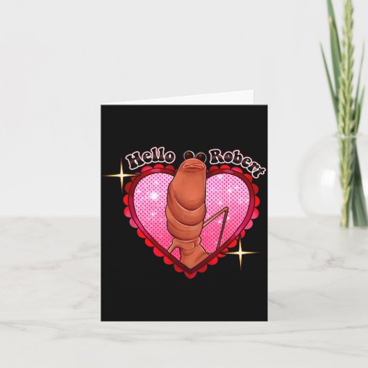 Carte Hello Robert It's Ing Me Off Marcus The Worm  (Devant)